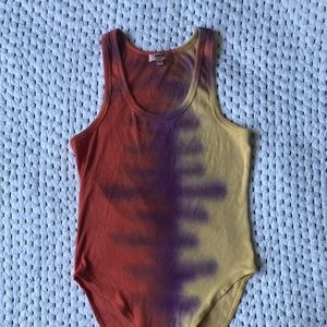 Agolde tie-dye bodysuit size M